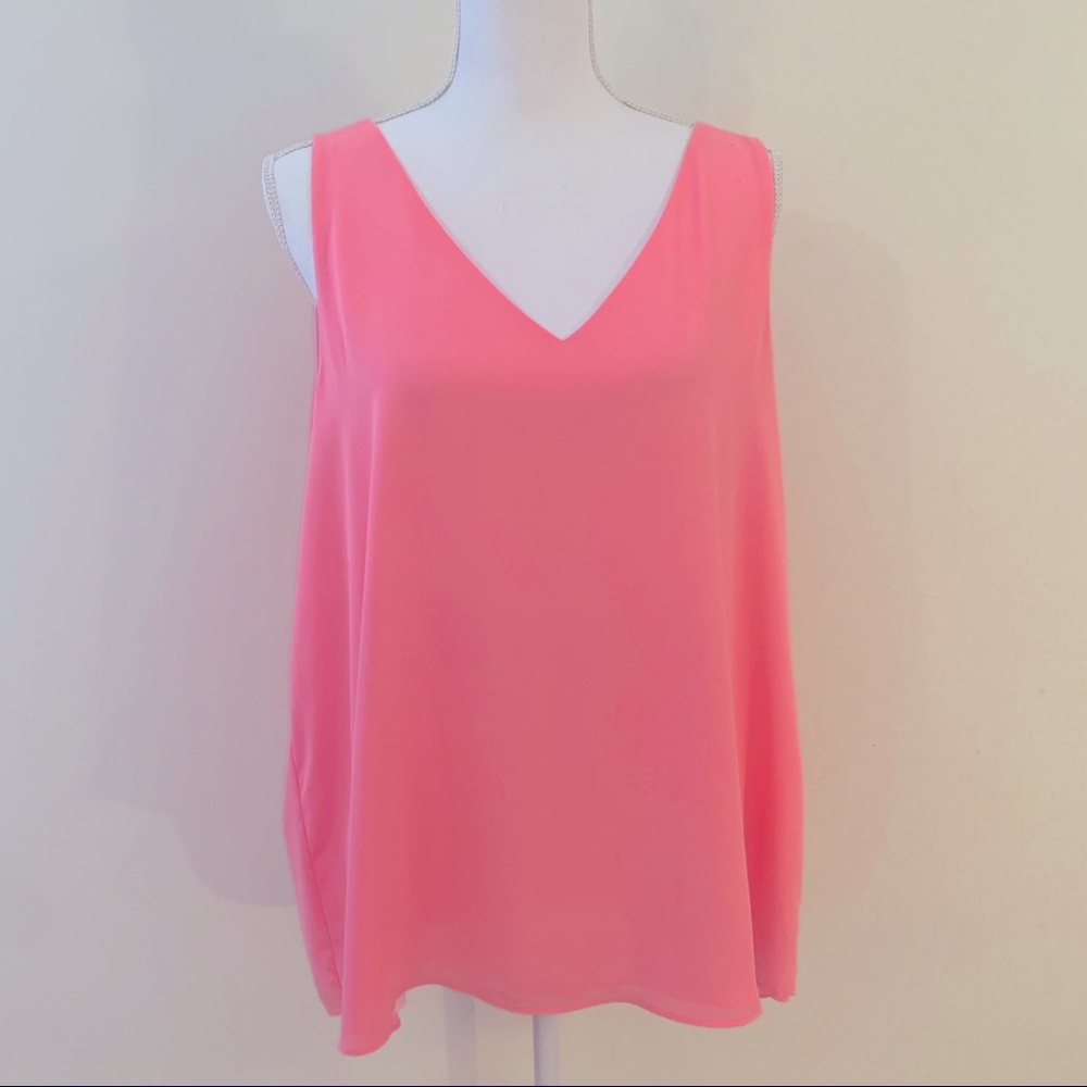 Lilly Pulitzer florin v-neck - urchin pink